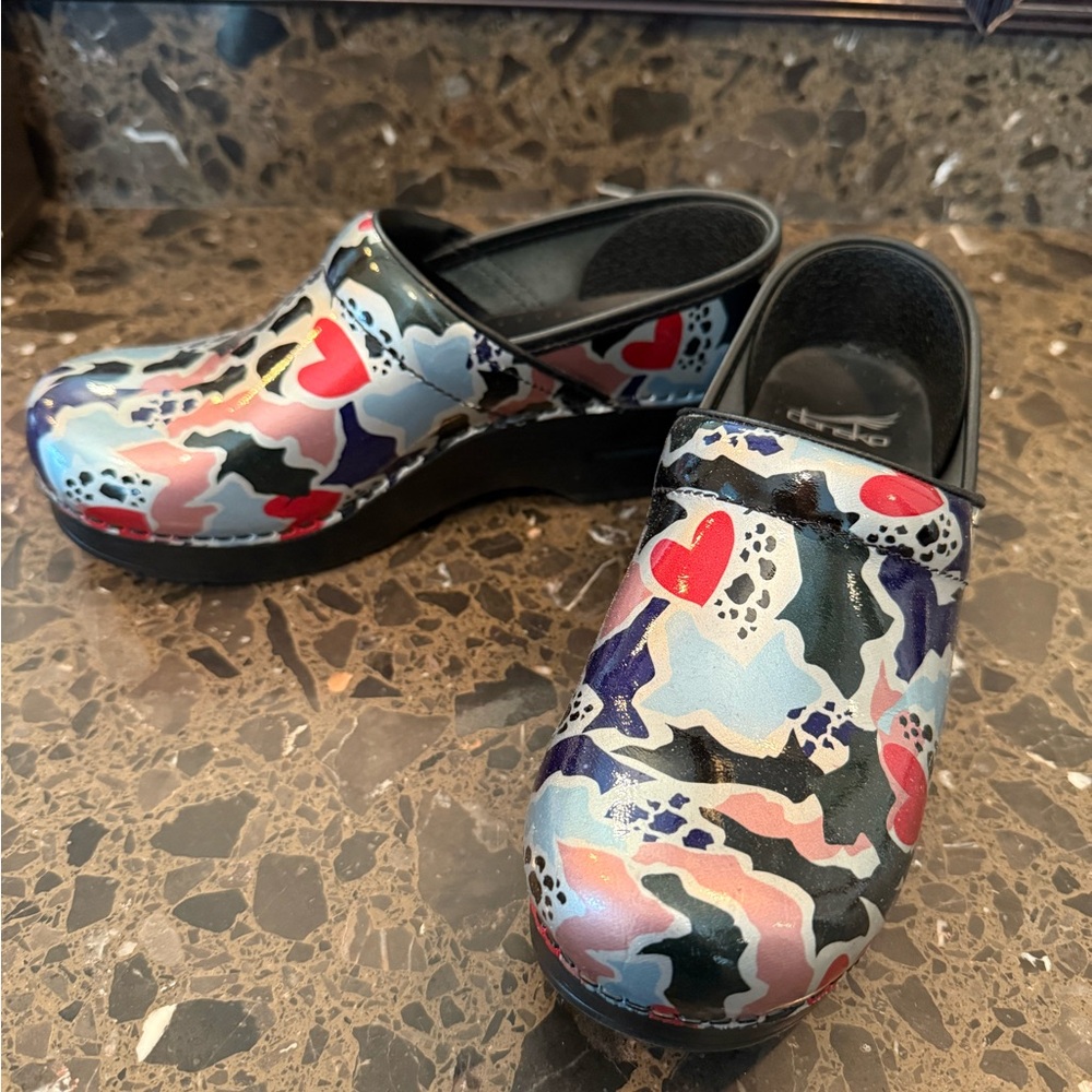 Dansko multicolor clogs - image 3